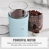 image:imageMarthaStewart ElectricCoffee amp Spice GrinderDual 25oz RemovableBowls StorageLidsStainless Steel BladesOne Touch Pulse Control2in1CompactBeans amp Spices Herbsamp Nuts Linen CreamSky Blue